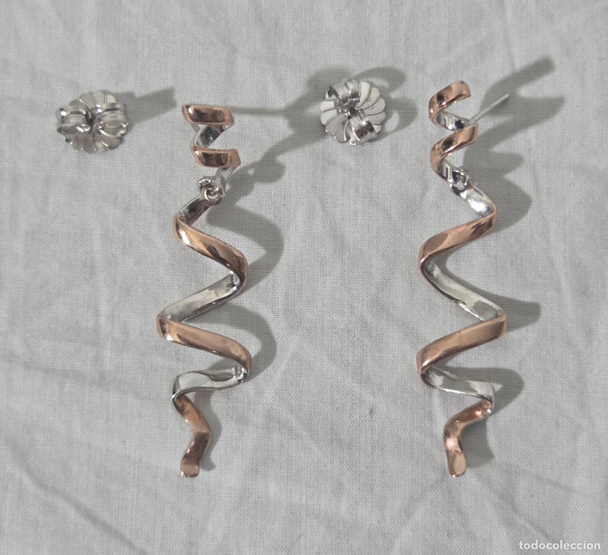 Joyeria: Pendientes en plata 925 dorada y plateada - Foto 3