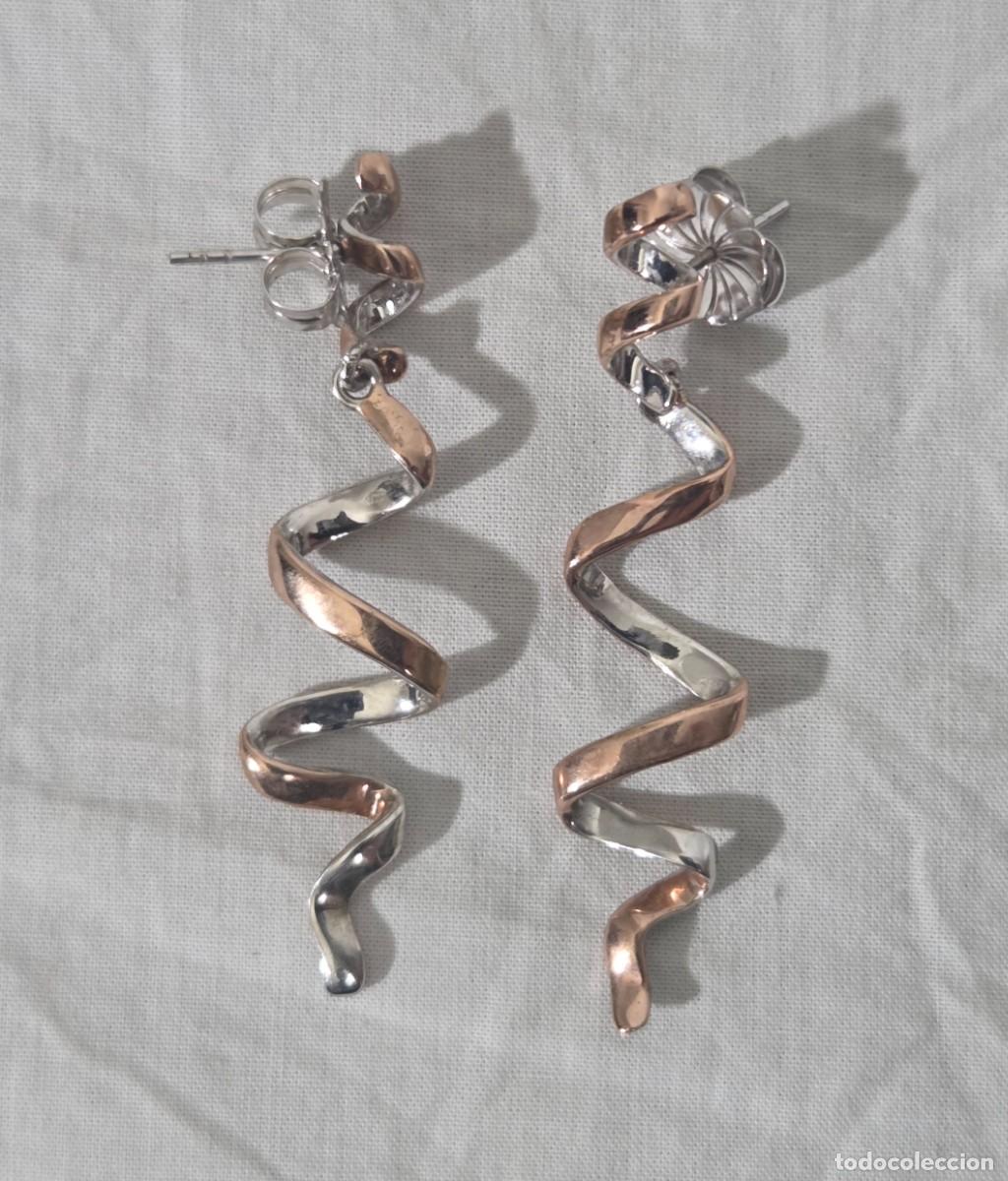 Joyeria: Pendientes en plata 925 dorada y plateada - Foto 4