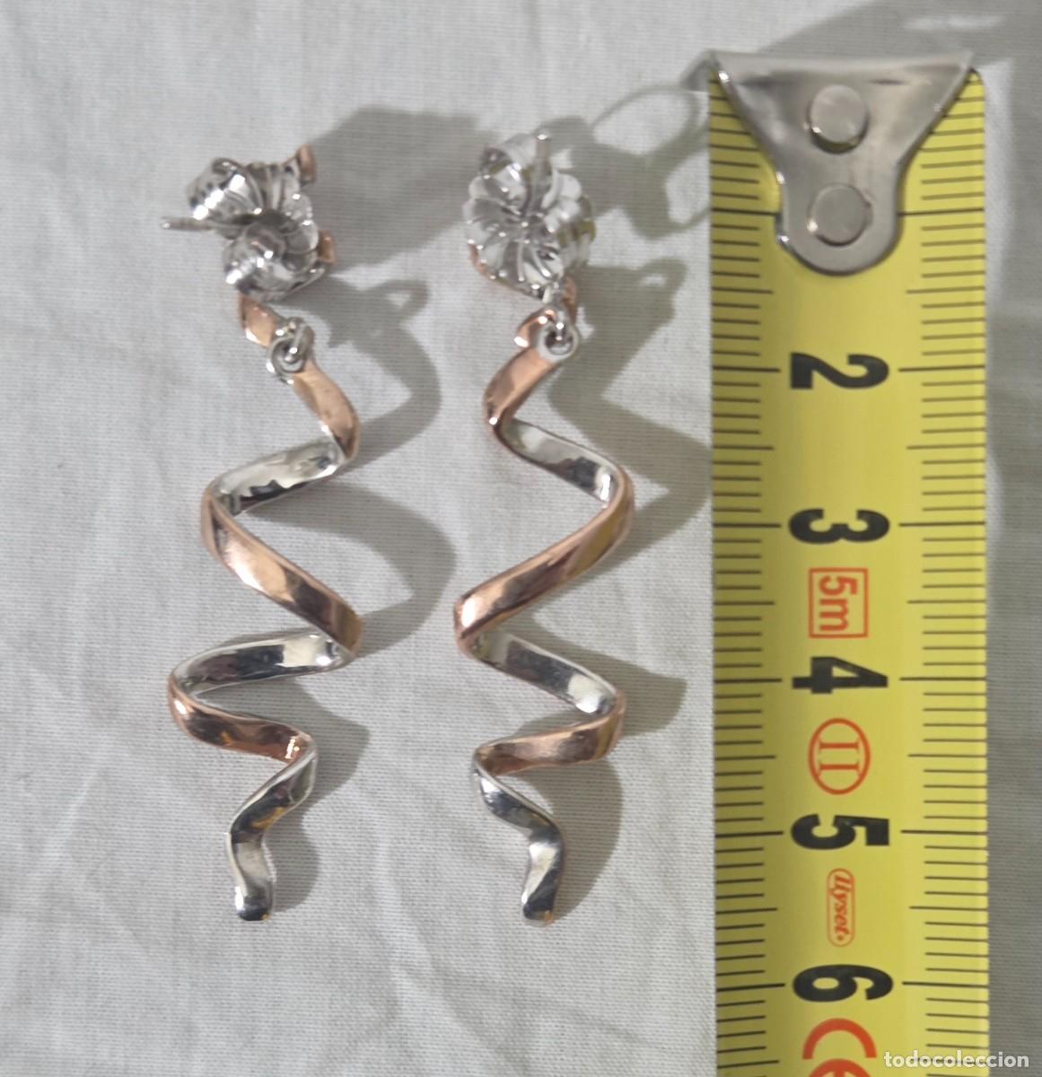 Joyeria: Pendientes en plata 925 dorada y plateada - Foto 8