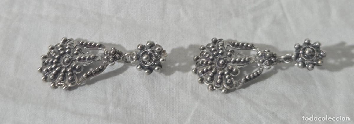 Joyeria: Pendientes estilo charro en plata de ley - Foto 4