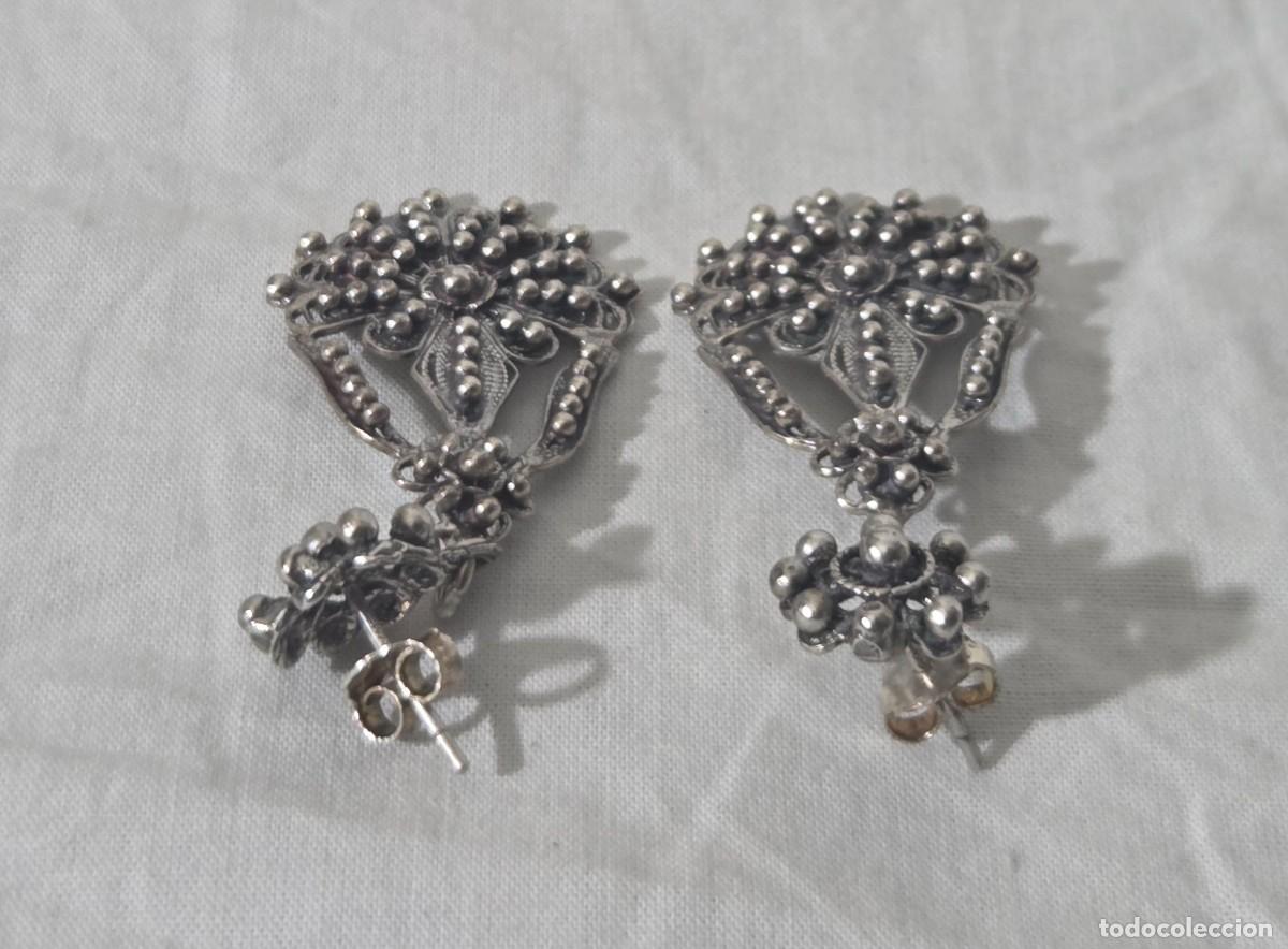 Joyeria: Pendientes estilo charro en plata de ley - Foto 5