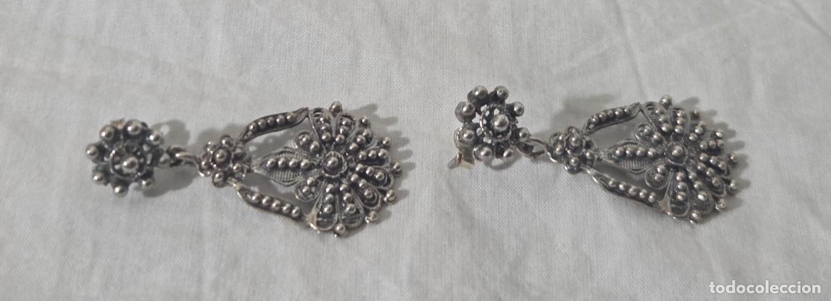 Joyeria: Pendientes estilo charro en plata de ley - Foto 6