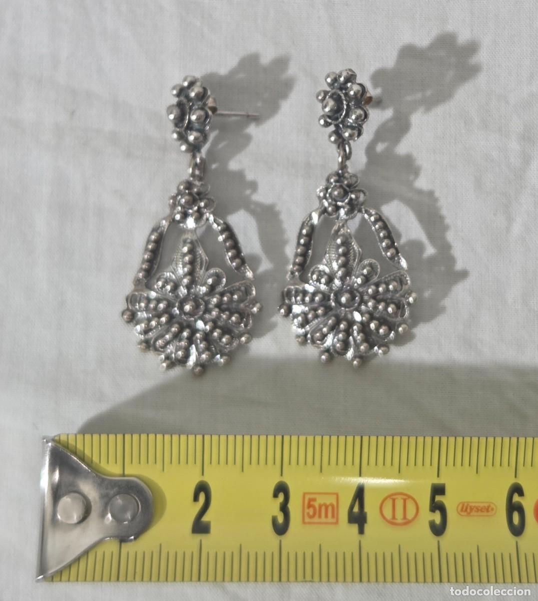 Joyeria: Pendientes estilo charro en plata de ley - Foto 10