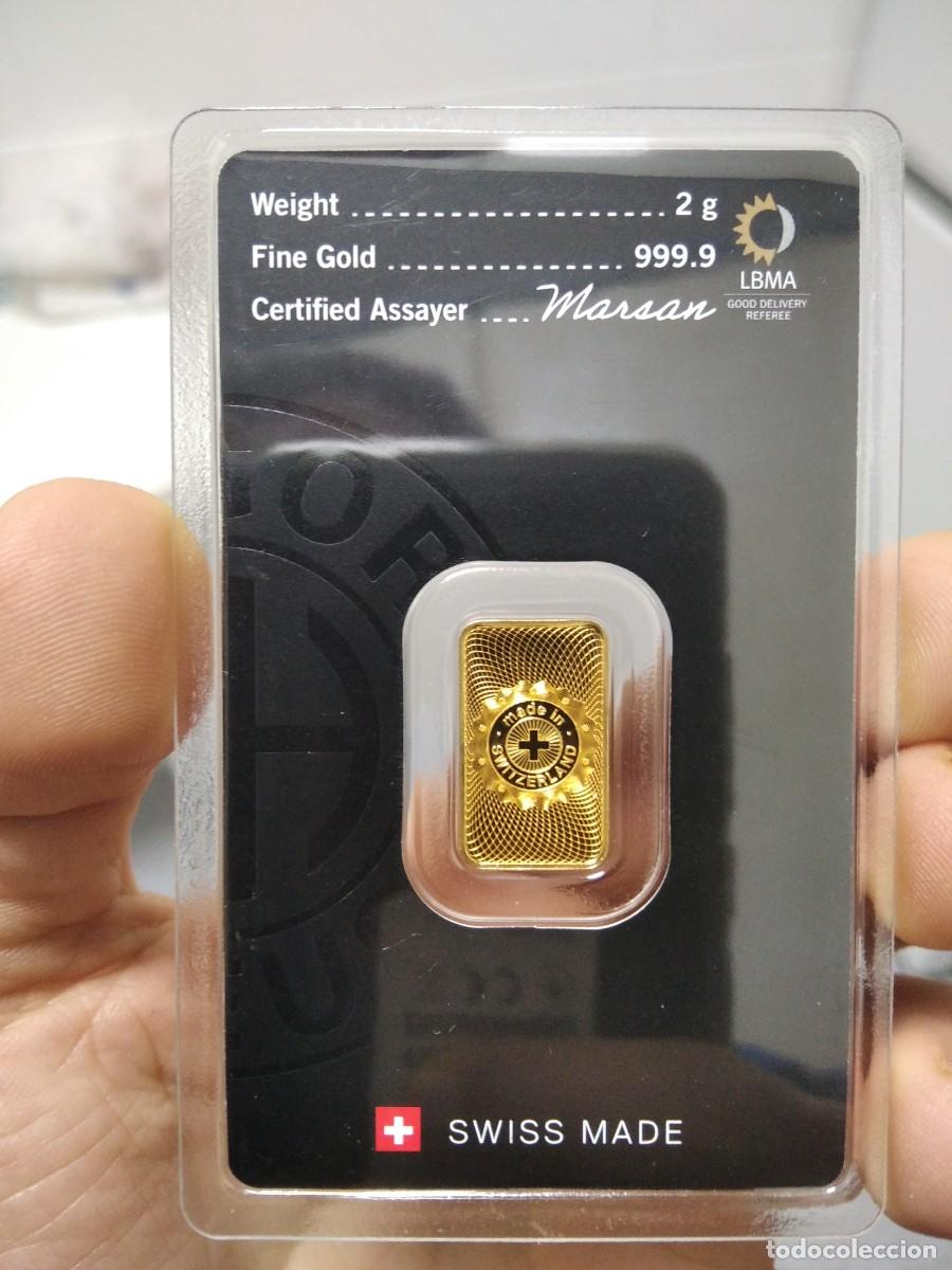 Joyeria: LINGOTE 2 GRAMOS 24 KILATES ARGOR HERAEUS - Foto 2