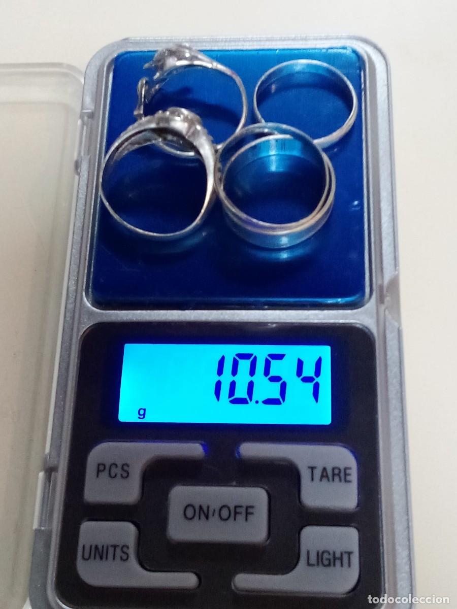 Joyeria: lote de 5 anillos de plata - Foto 1