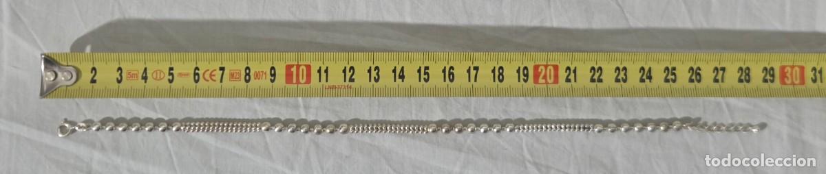 Joyeria: Tobillera en plata 925. - Foto 9