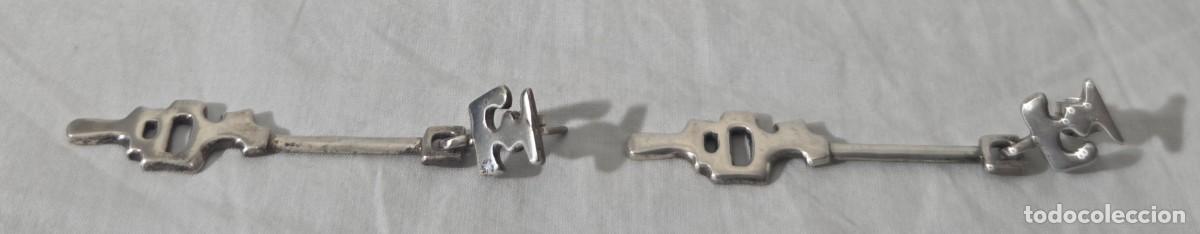 Joyeria: Pendientes en plata 925, Dise&ntilde;o Abstracto - Foto 4