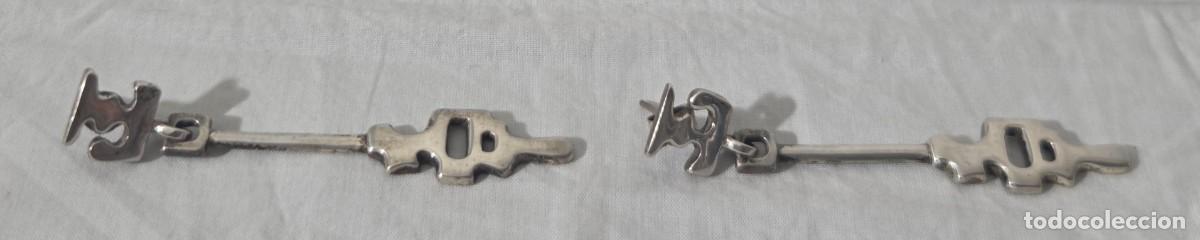 Joyeria: Pendientes en plata 925, Dise&ntilde;o Abstracto - Foto 6