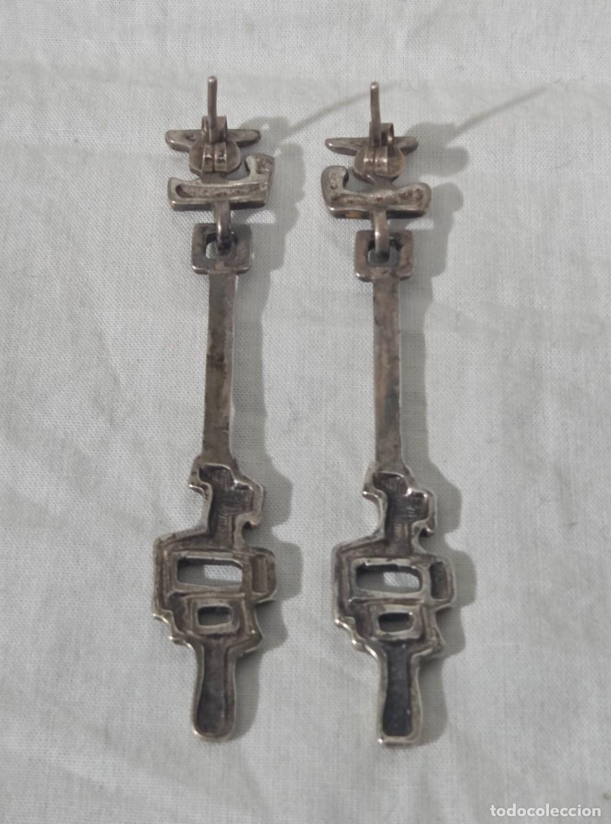 Joyeria: Pendientes en plata 925, Dise&ntilde;o Abstracto - Foto 8