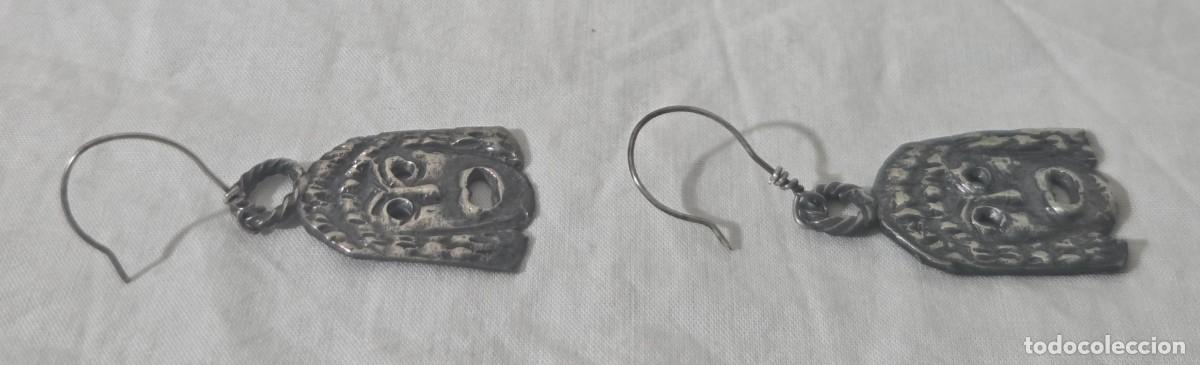 Joyeria: Pendientes mascara Teatro griego en plata de ley - Foto 7