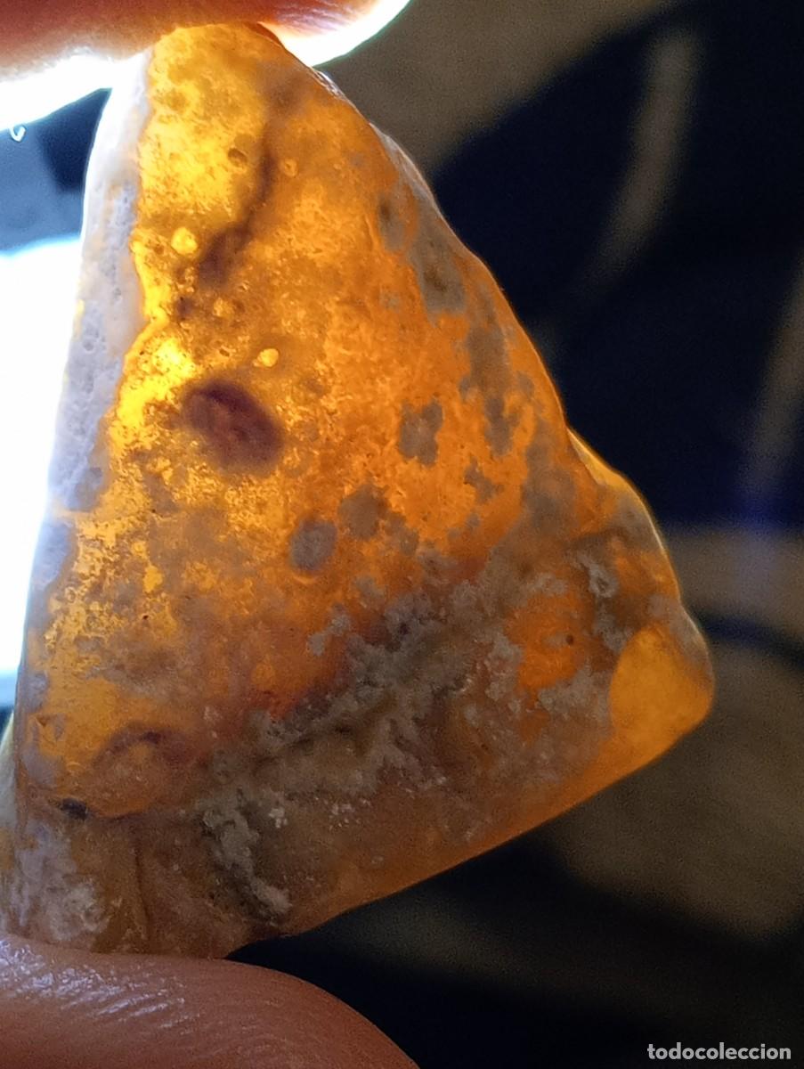 Joyeria: ESTUPENDA CALCEDONIA CARAMELIZADA EN BRUTO (SIN USAR)