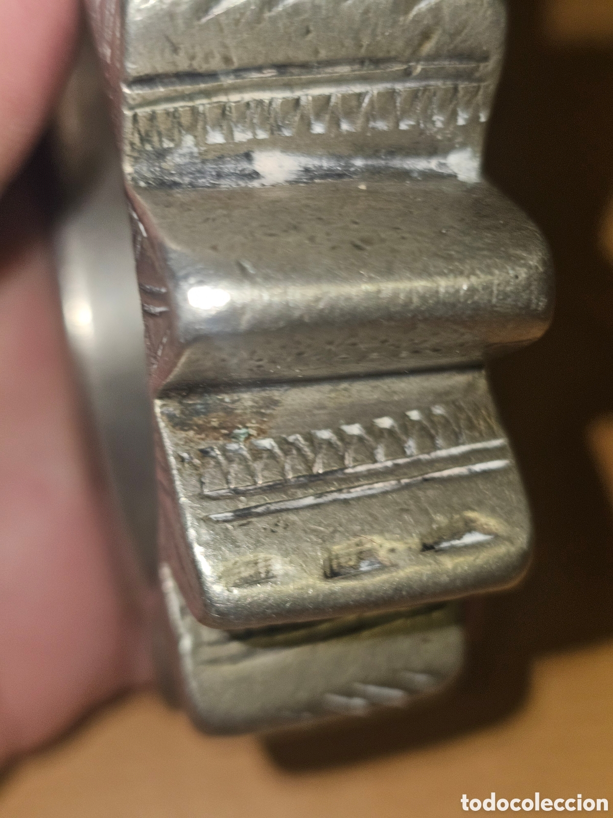 Joyeria: Pulsera bereber de plata pesa 353 gramos - Foto 3