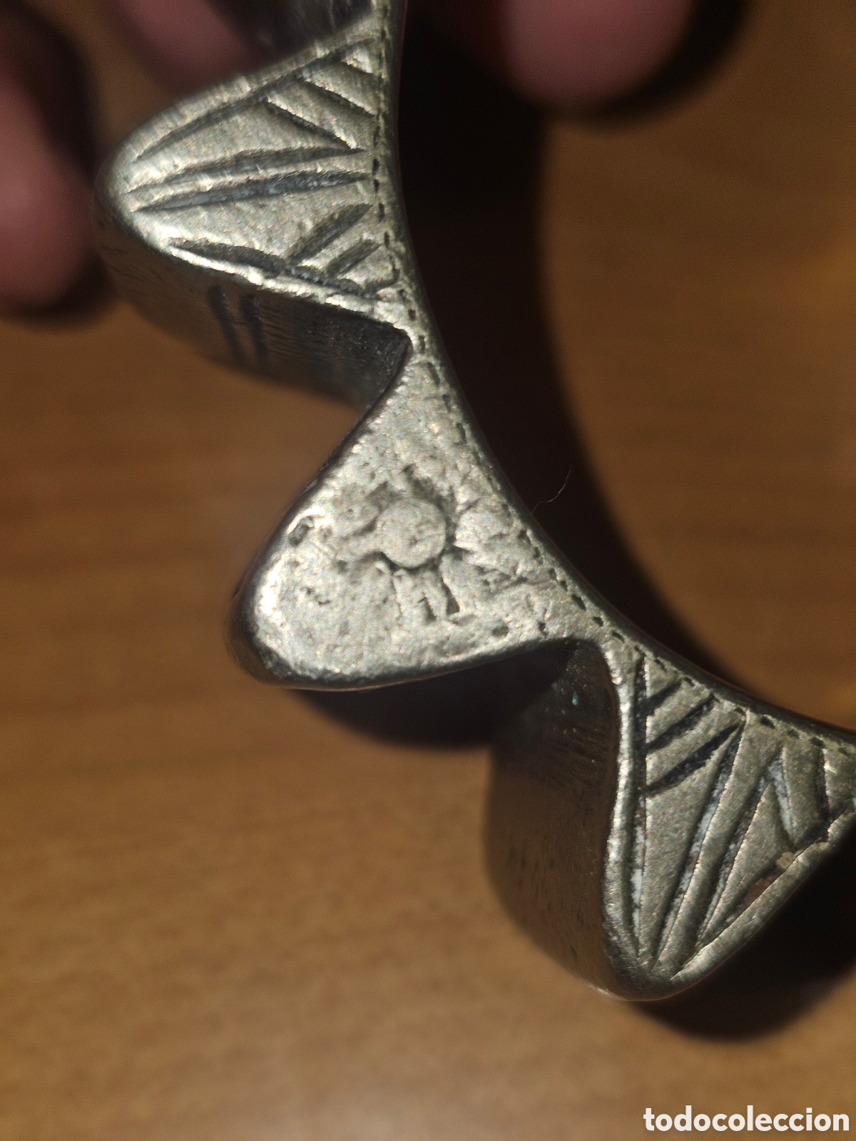 Joyeria: Pulsera bereber de plata pesa 353 gramos - Foto 5