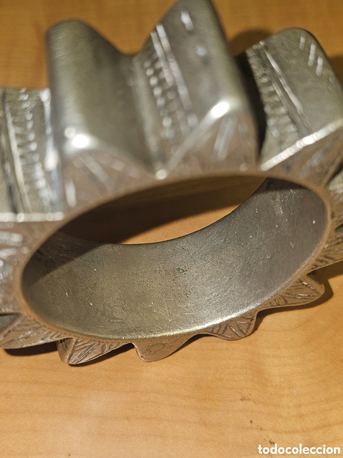 Joyeria: Pulsera bereber de plata pesa 353 gramos - Foto 11