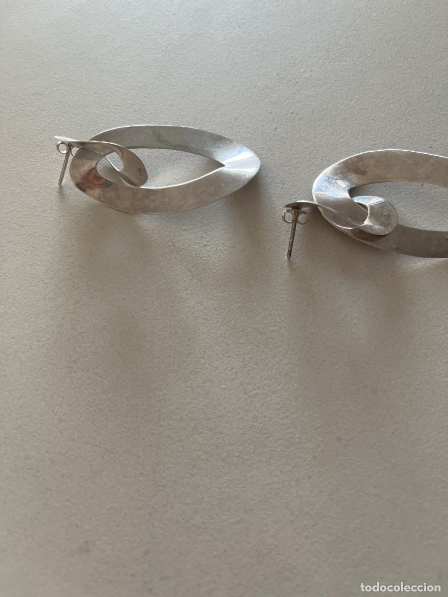 Joyeria: Pendientes vintage de plata de Ley - Foto 2