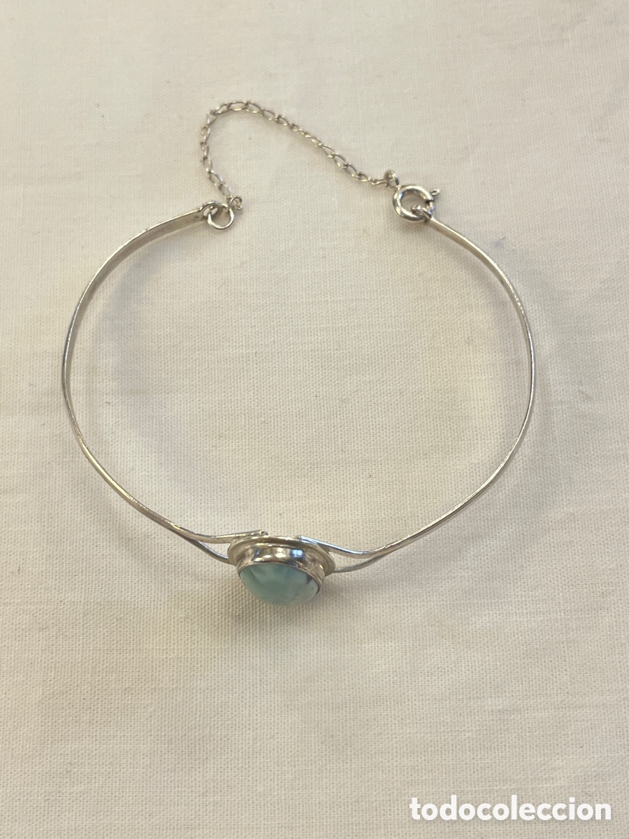 Joyeria: Pulsera plata y larimar - Foto 2