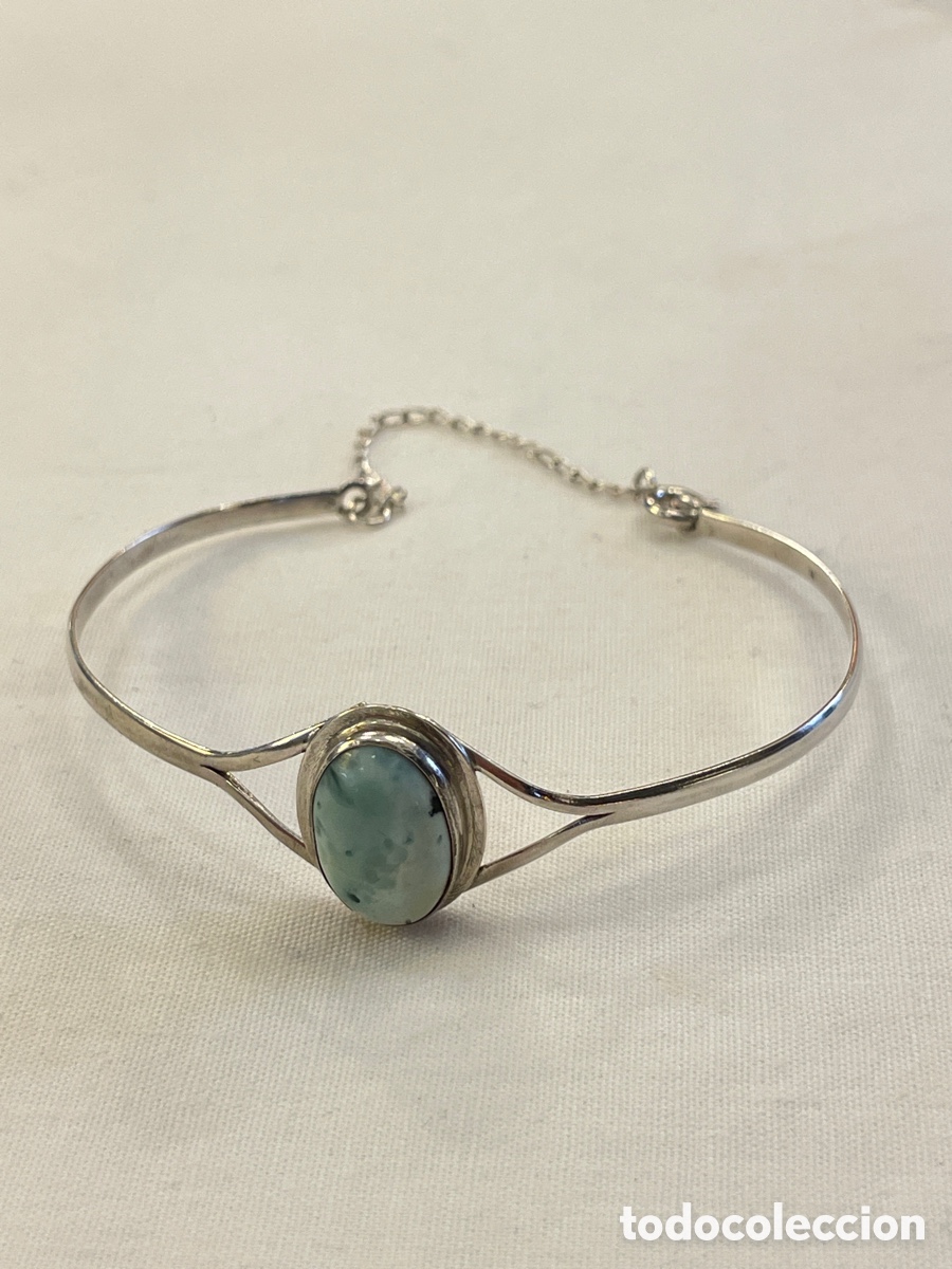 Joyeria: Pulsera plata y larimar - Foto 3