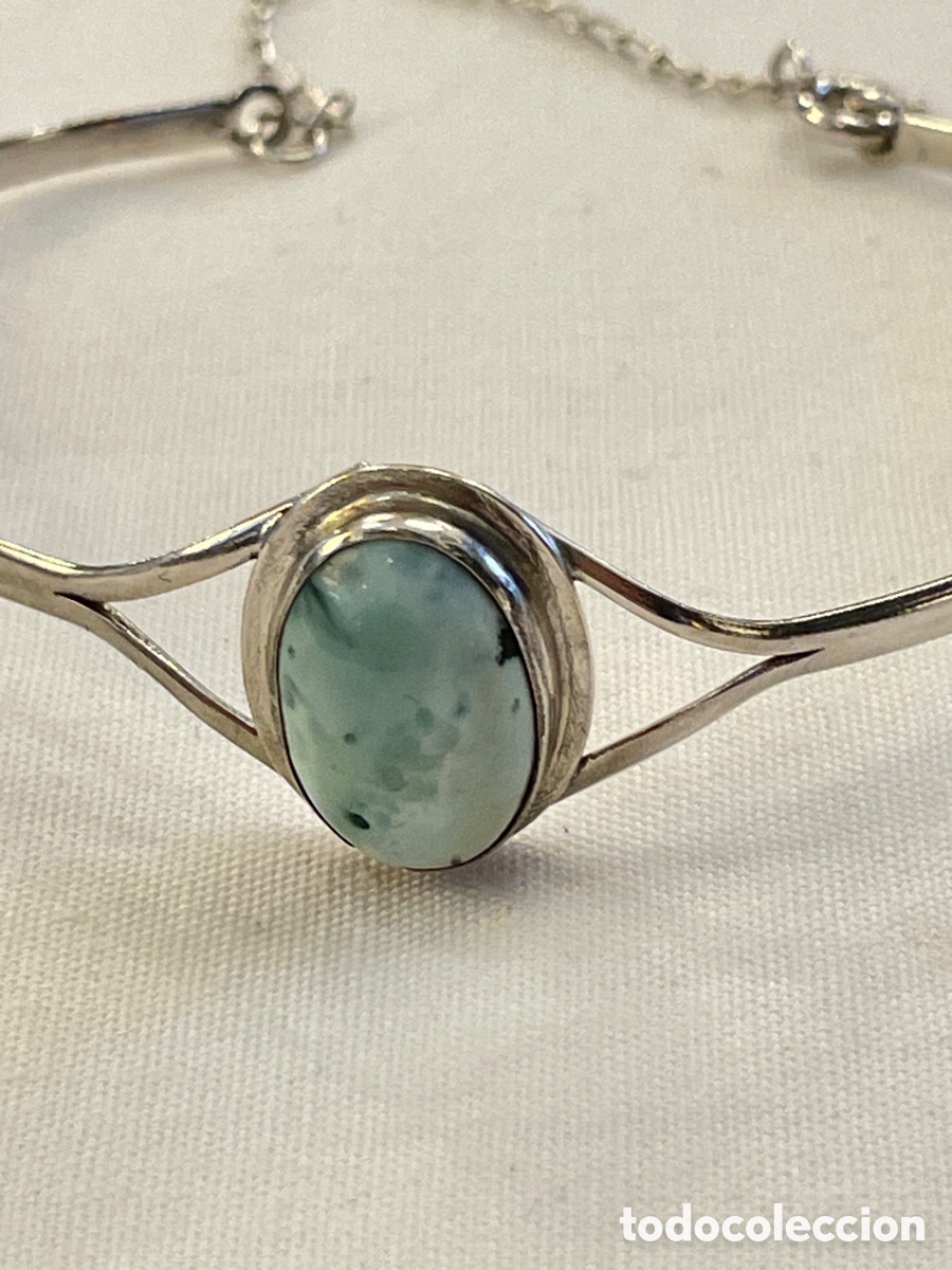 Joyeria: Pulsera plata y larimar - Foto 4