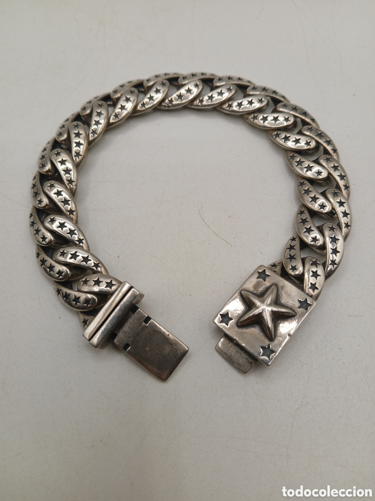 Joyeria: King Baby Sterling Silver Star Link Bracelet