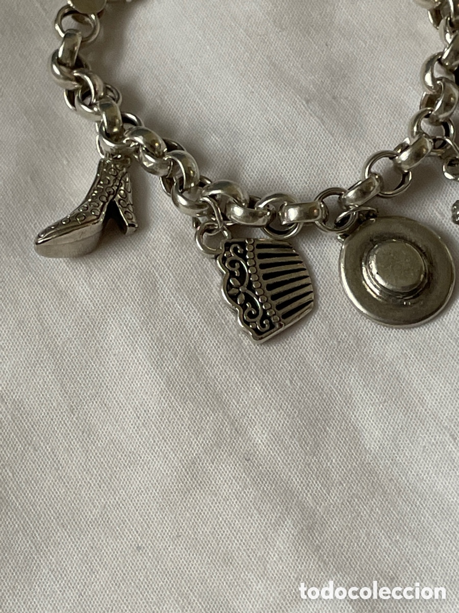 Joyeria: Pulsera plata siglo XX - Foto 3
