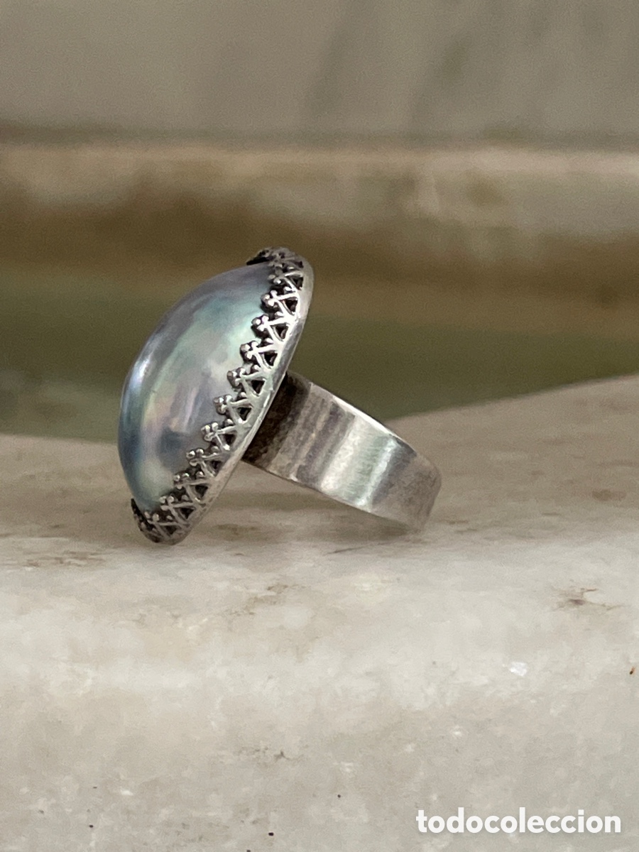 Joyeria: Anillo de plata y perla - Foto 2
