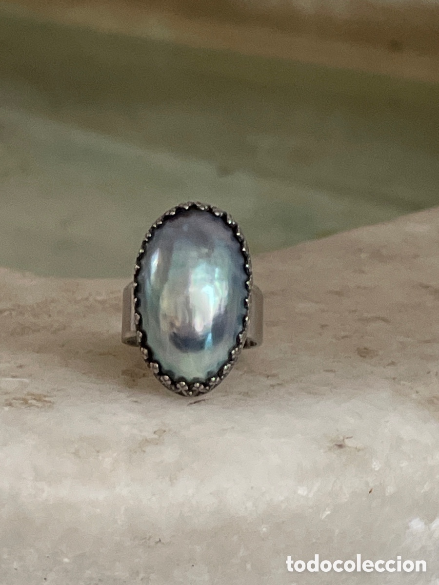 Joyeria: Anillo de plata y perla - Foto 1