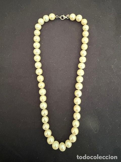 Joyeria: ANTIGUO COLLAR DE PERLAS TOUS Y PLATA 925