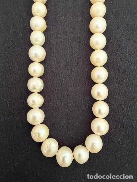 Joyeria: ANTIGUO COLLAR DE PERLAS TOUS Y PLATA 925 - Foto 2