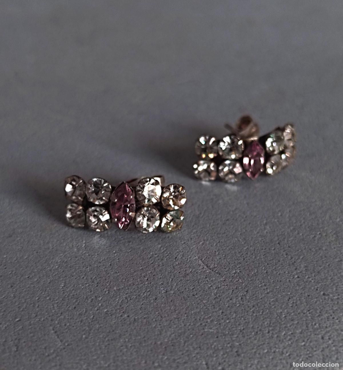 Joyeria: Pendientes de plata con circonitas o simil. - Foto 5