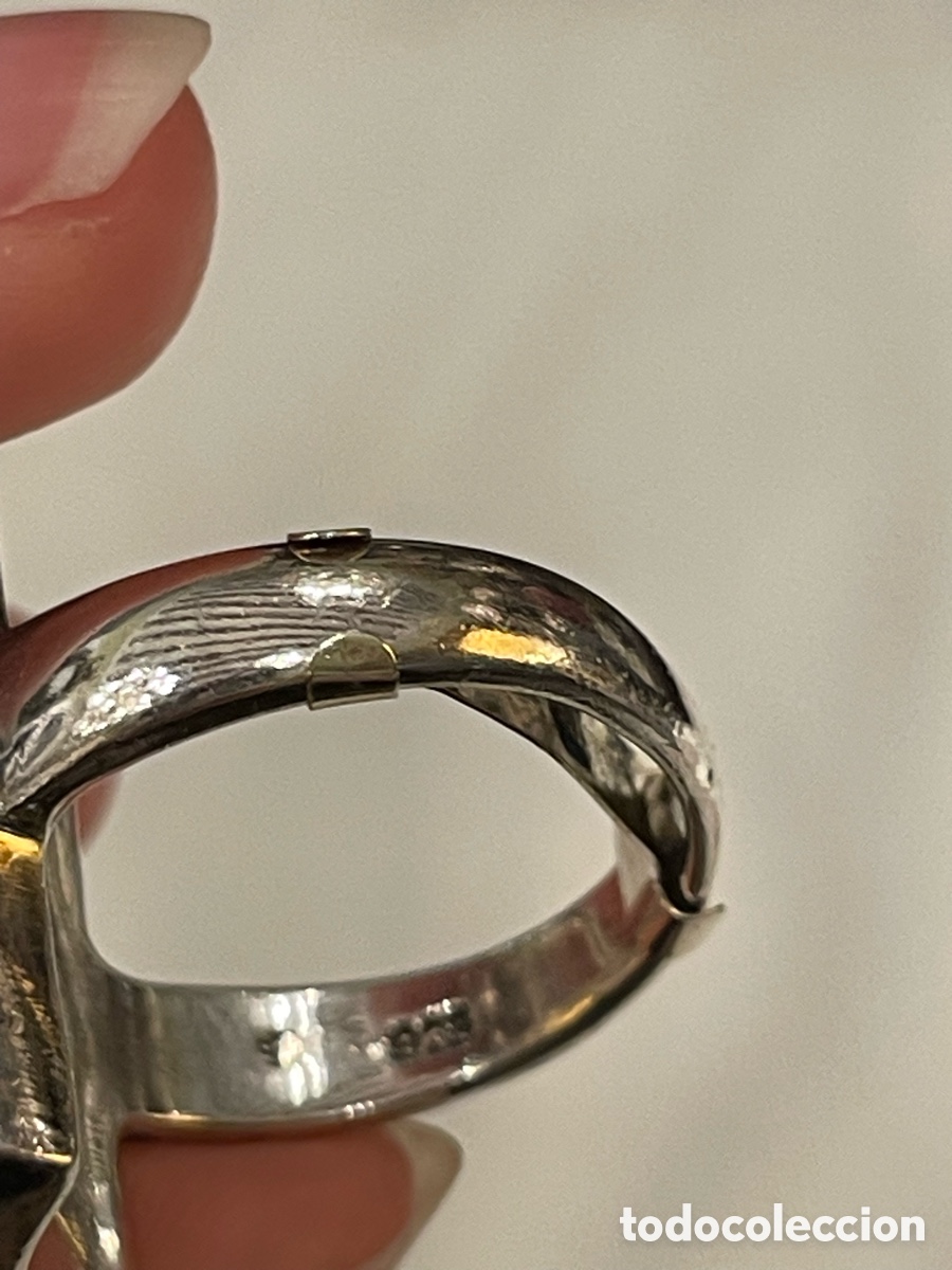 Joyeria: Anillo de plata y madreperla - Foto 5