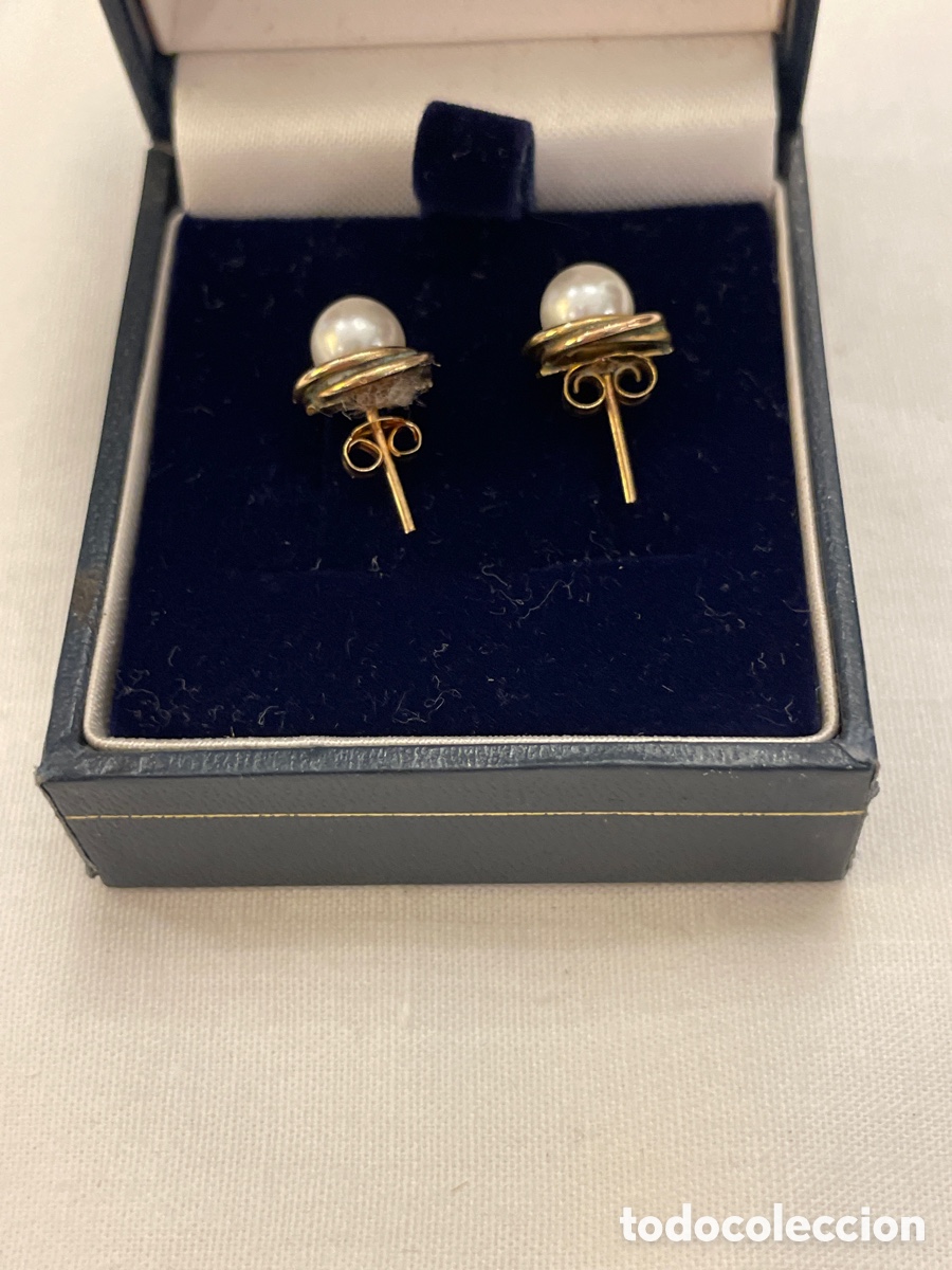 Joyeria: Pendientes oro 18K y perlas - Foto 3