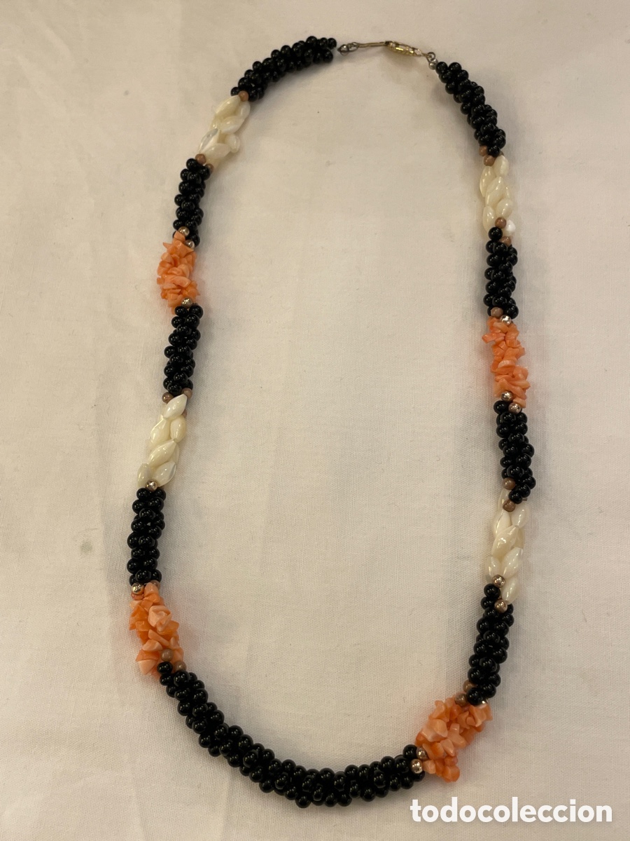 Joyeria: Collar n&aacute;car, coral y &oacute;nix - Foto 2
