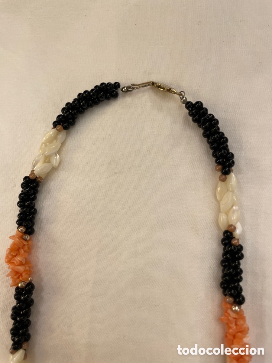 Joyeria: Collar n&aacute;car, coral y &oacute;nix - Foto 4