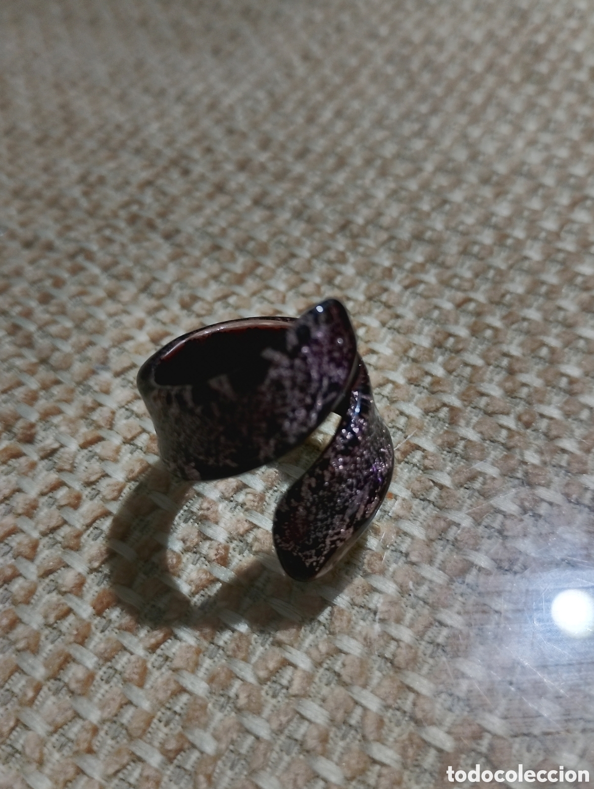 Joyeria: Anillo cristal Murano lila - Foto 2