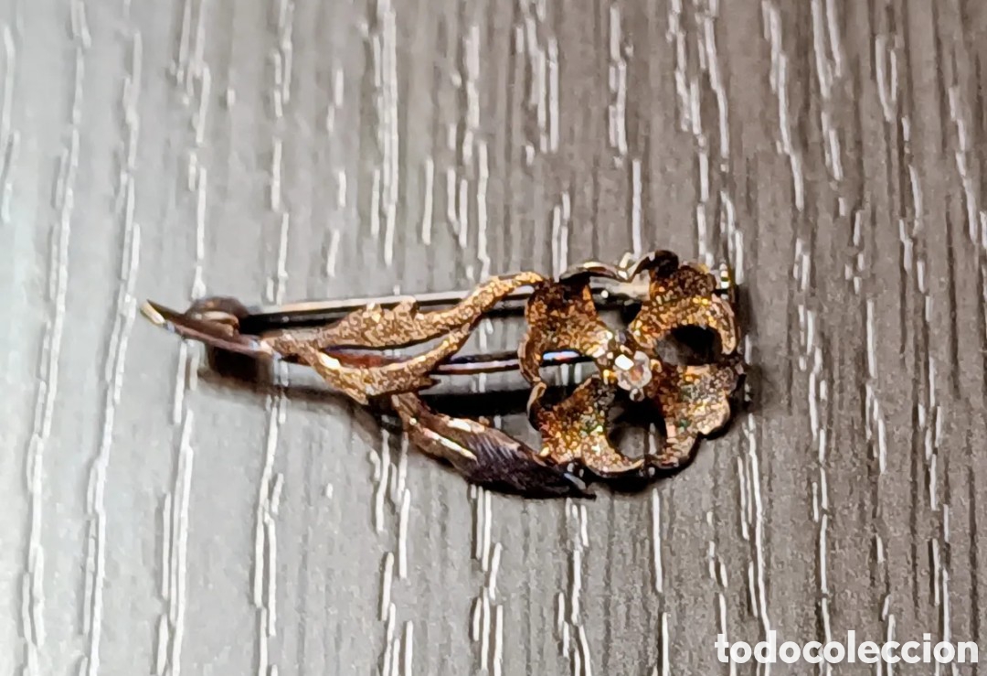 Joyeria: Antiguo Broche A&ntilde;os 50