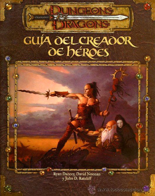Juegos antiguos: DUNGEONS & DRAGONS - GU&Iacute;A DEL CREADOR DE H&Eacute;ROES - DEVIR - 2001 - Foto 1