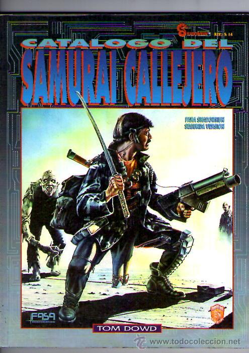 Juegos antiguos: SHADOWRUN - CATALOGO DEL SAMURAI CALLEJERO - ED. ZINCO - Foto 1