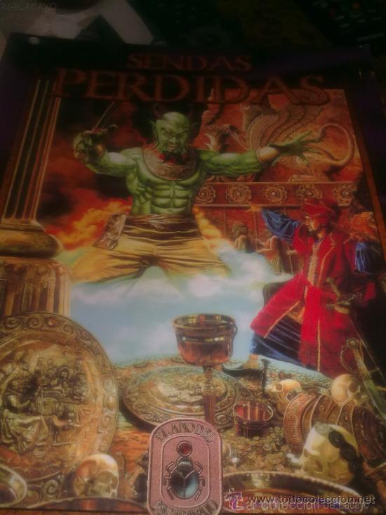 Juegos antiguos: LIBRO DE ROL SENDAS PERDIDAS - Foto 1