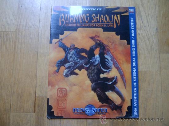 Juegos antiguos: Coriolis - Burning Shaolin - juego de rol - EDGE d20 - Foto 1