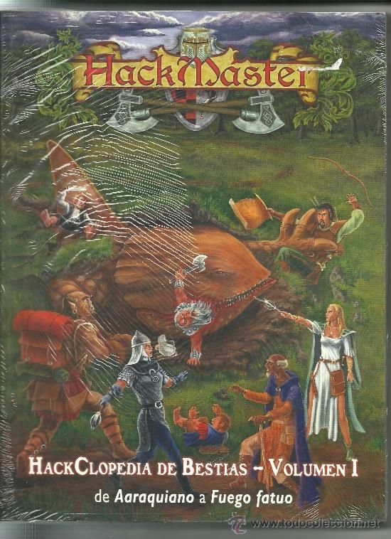 Juegos antiguos: HACKMASTER: HACKCLOPEDIA DE BESTIAS VOLUMEN 1 - Foto 1