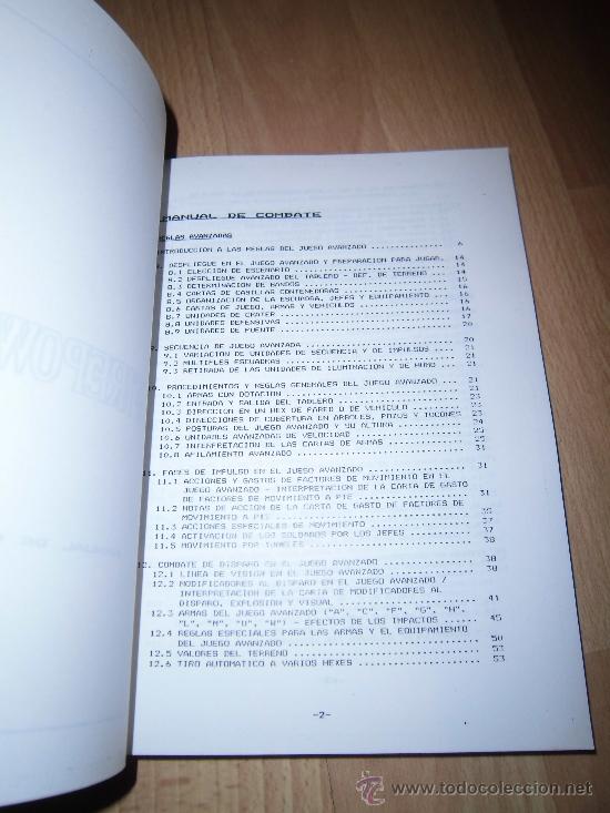 Juegos antiguos: FIREPOWER MANUAL DE COMBATE JOC INTERNACIONAL 1996 - Foto 5