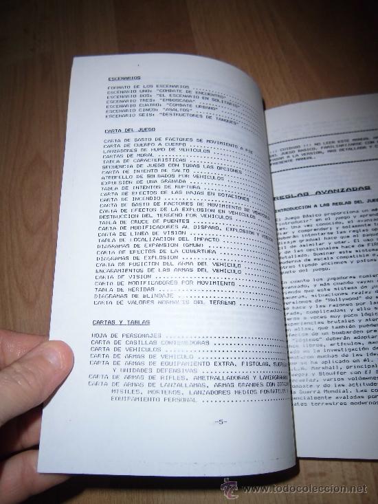 Juegos antiguos: FIREPOWER MANUAL DE COMBATE JOC INTERNACIONAL 1996 - Foto 7
