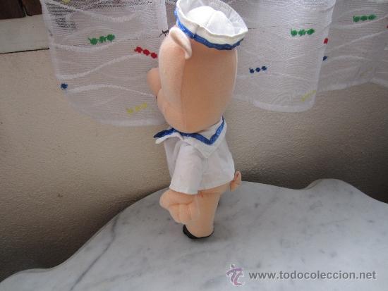 Juegos antiguos: cerdito de peluche - Foto 2