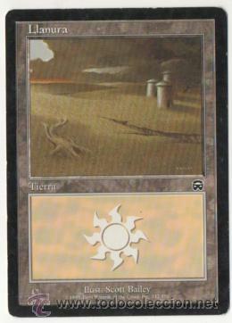 Juegos antiguos: Carta Magic - Llanura - Foto 1