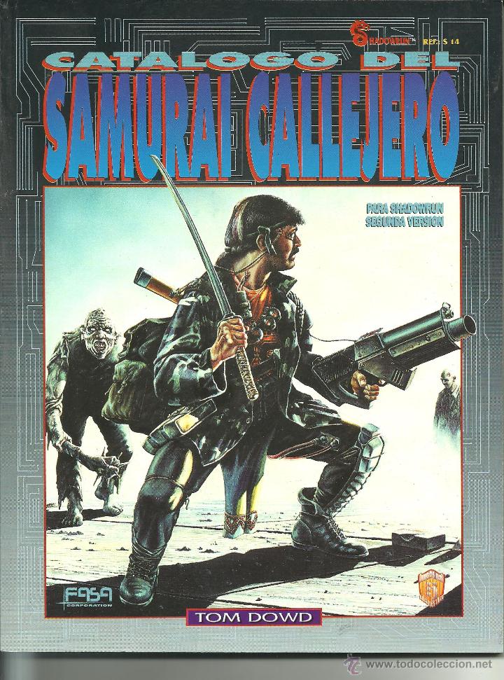 Juegos antiguos: SHADOWRUN: CAT&Aacute;LOGO DEL SAMURAI CALLEJERO - Foto 1
