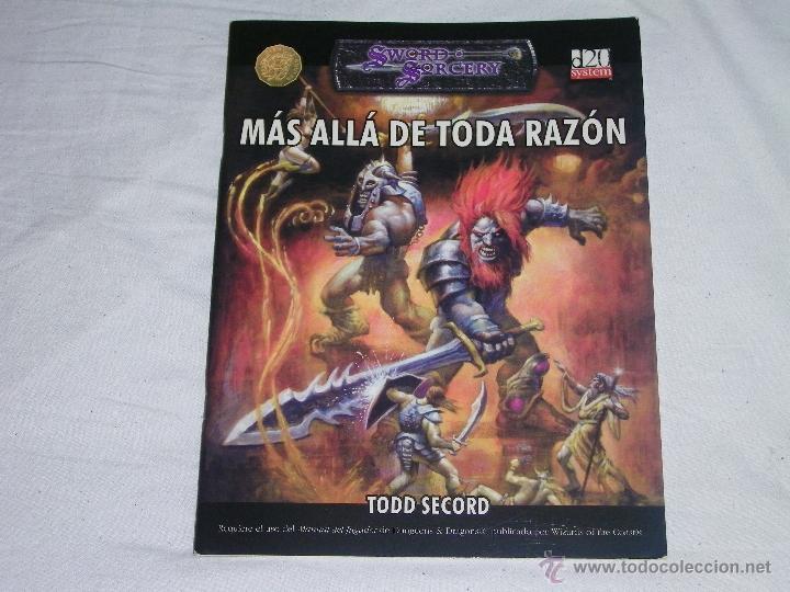 Juegos antiguos: SWORD SORCERY - MAS ALLA DE TODA RAZON - ROL - Foto 1