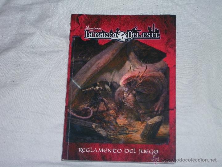 Juegos antiguos: LA MARCA DEL ESTE - REGLAMENTO DEL JUEGO - ROL - Foto 1