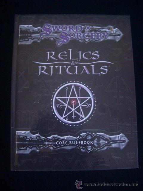 Juegos antiguos: SWORD & SORCERY - RELICS & RITUALS - Ingl&eacute;s - Core Rulebook - Foto 1