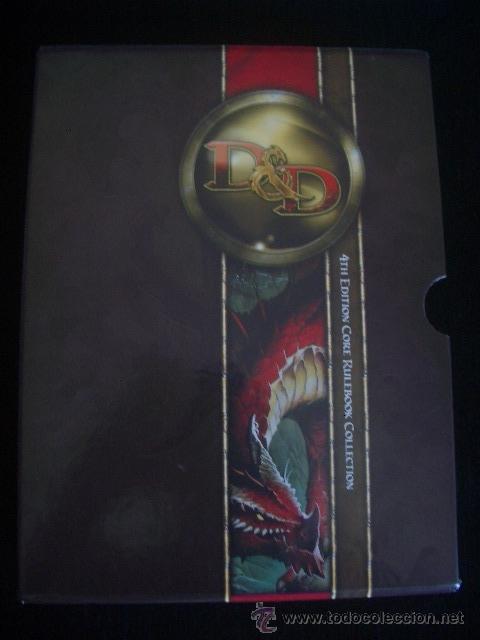 Juegos antiguos: DUNGEONS & DRAGONS - 4th EDITION CORE RULEBOOK COLLECTION - Ingl&eacute;s - 3 LIBROS - Foto 1