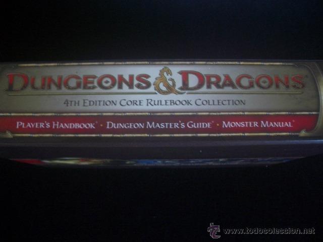 Juegos antiguos: DUNGEONS & DRAGONS - 4th EDITION CORE RULEBOOK COLLECTION - Ingl&eacute;s - 3 LIBROS - Foto 3